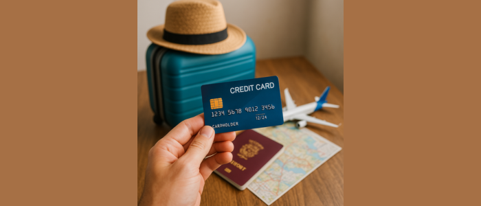 cartão de crédito nas viagens